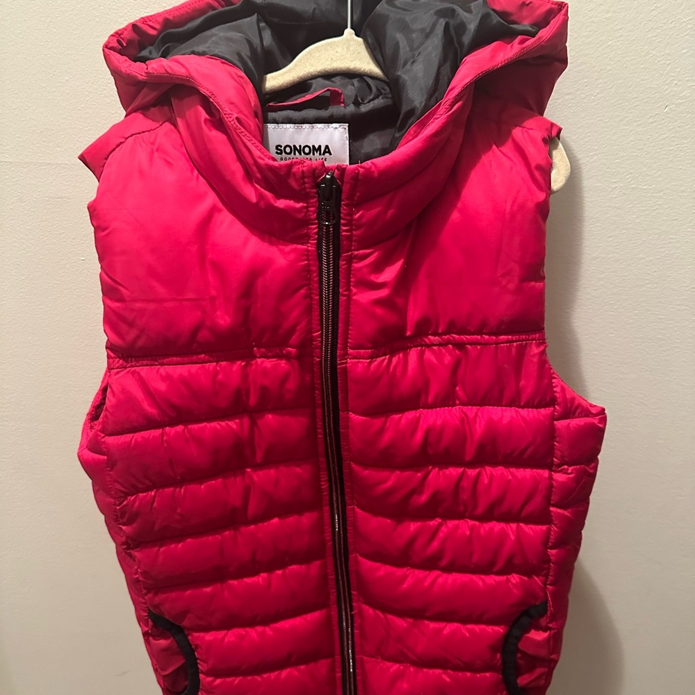 Sonoma Black and Red Jacket